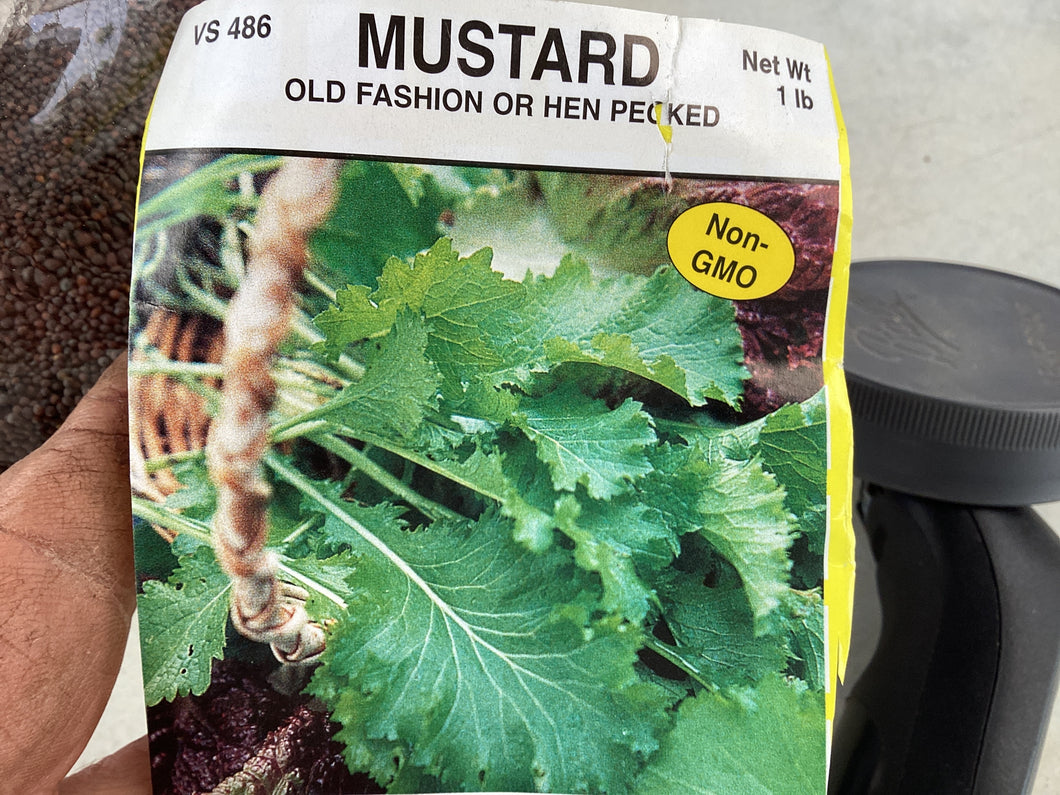 Mustard Old Fashion or Henpecked
