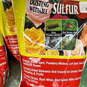 Dusting Sulfur