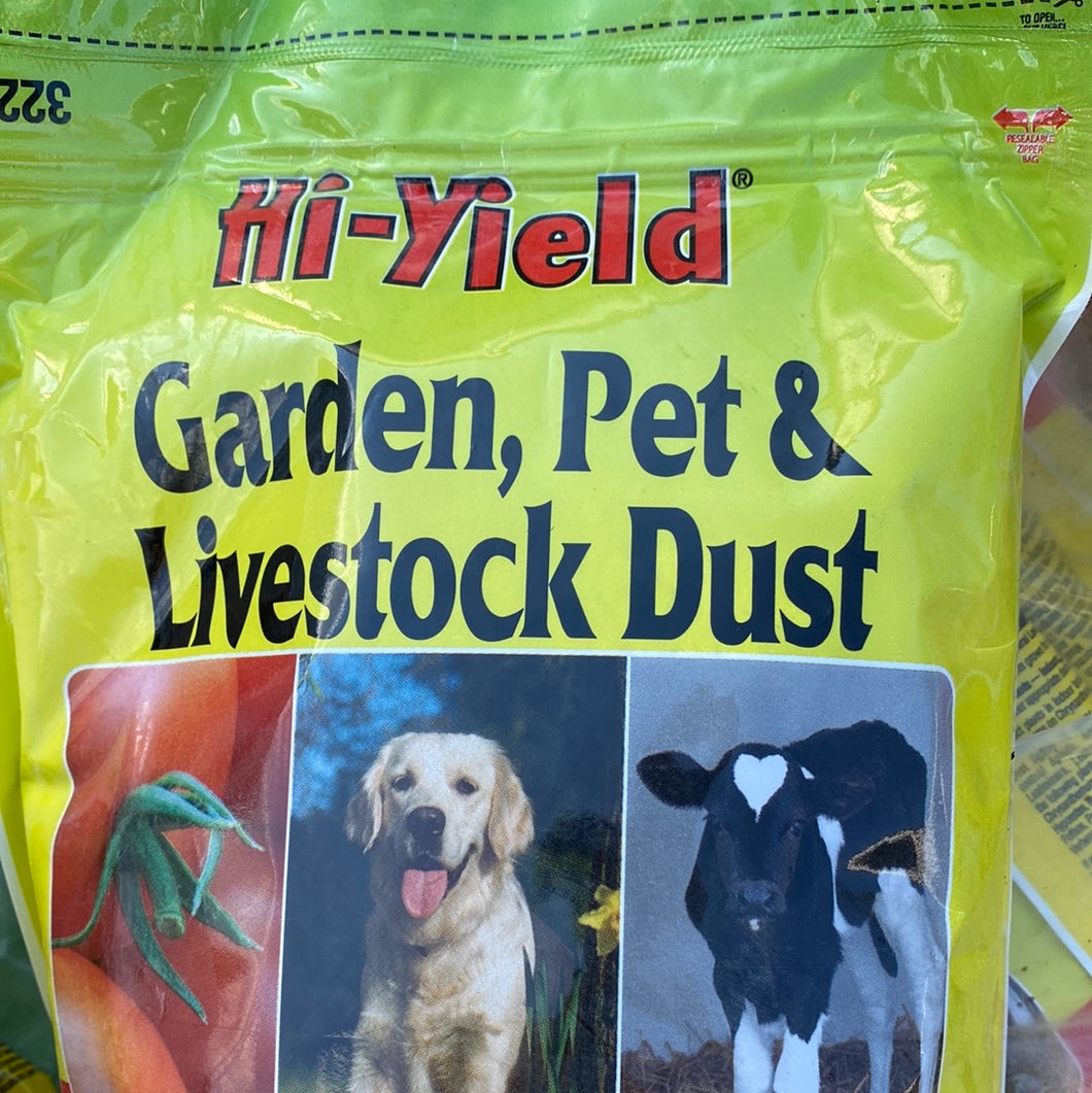 Garden, Pet, and Livestock Dust