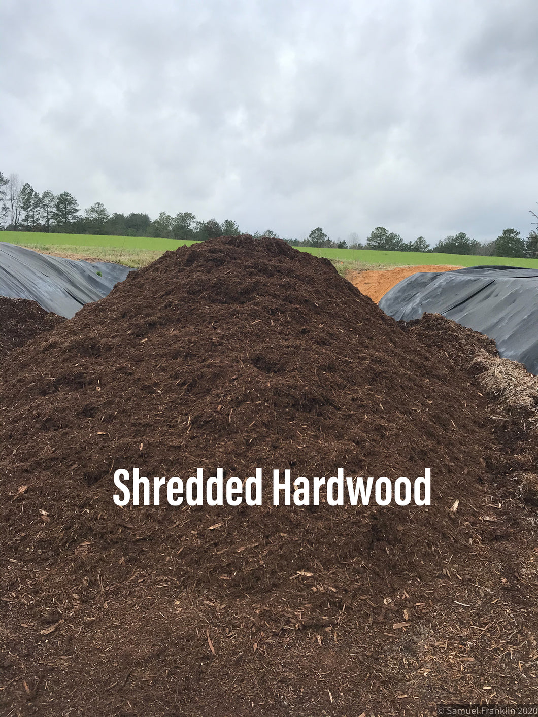 Mulch Shredded Hardwood